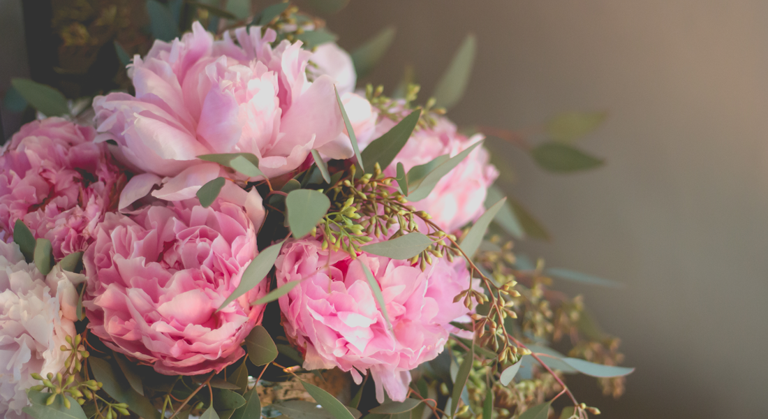 bouquet of peonies