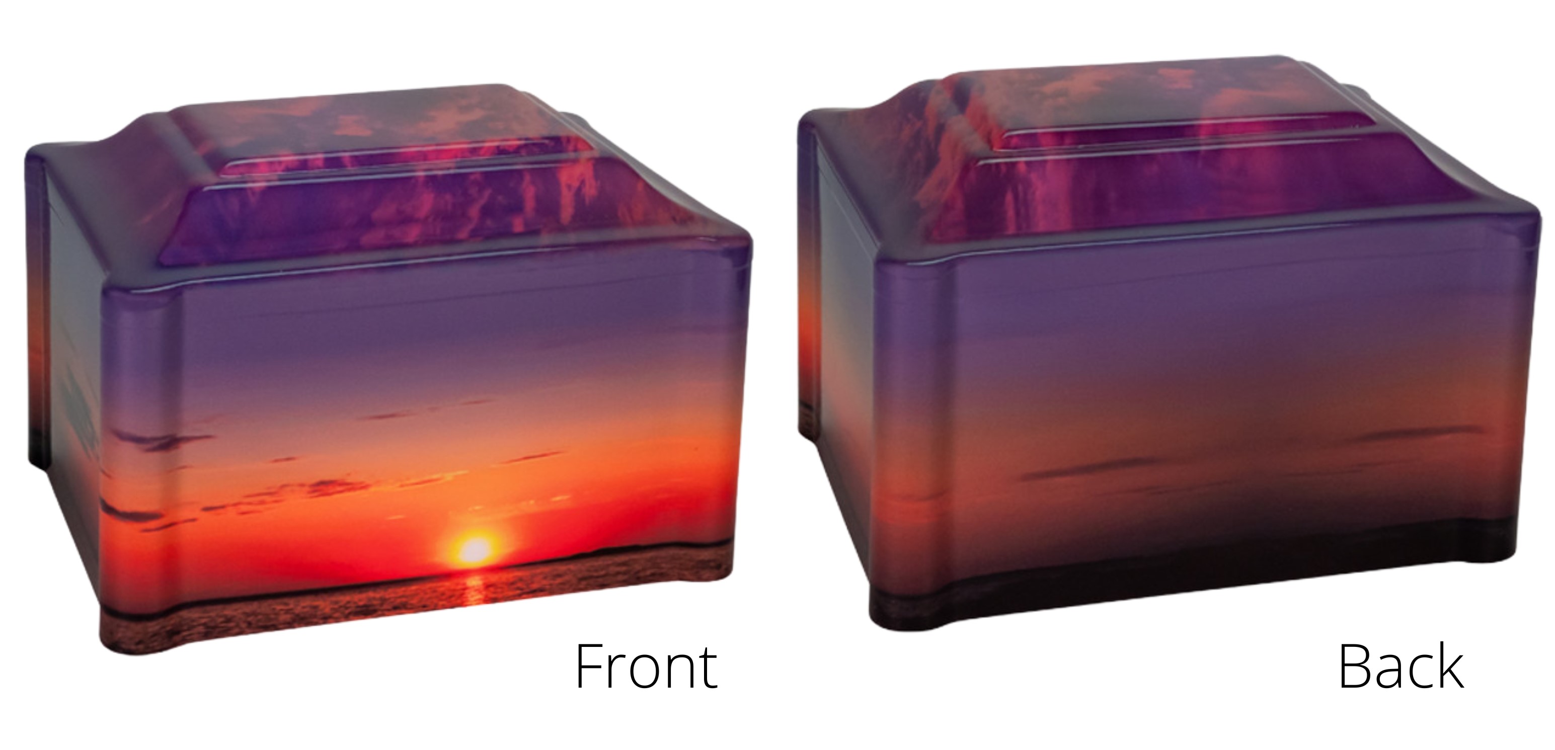 Sunset Panoramic Urn