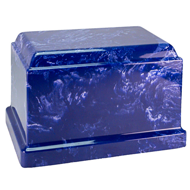 Cobalt Olympus Marble Urn