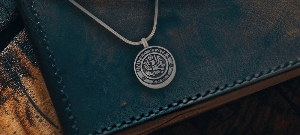Army Cremation Pendant
