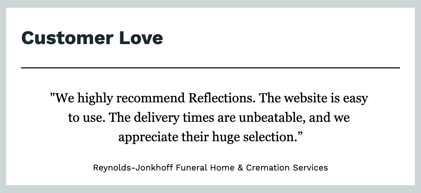 Reynolds Jonkhoff Funeral Home & Cremation Service