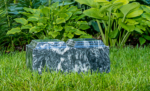 companion urn cultured marble